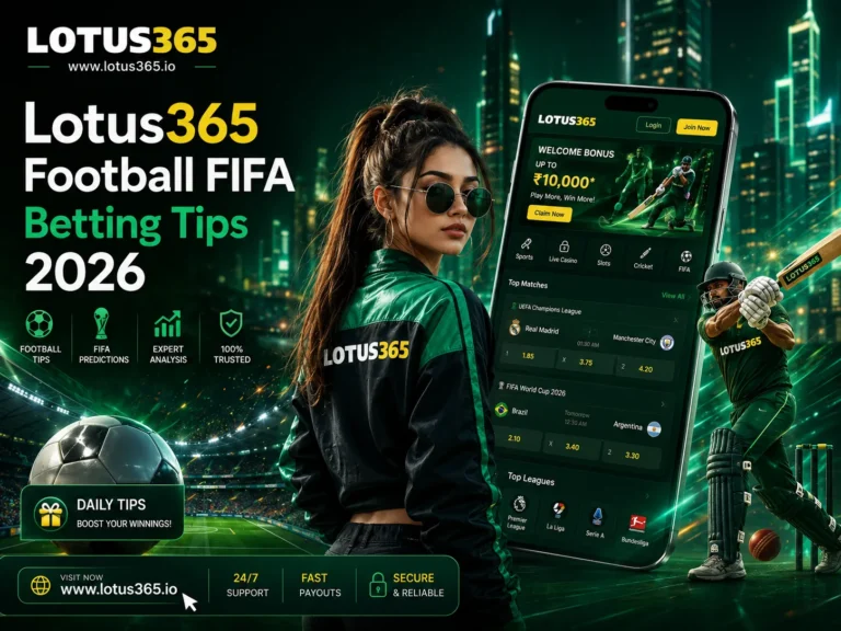 Lotus365 Football FIFA Betting Tips 2026