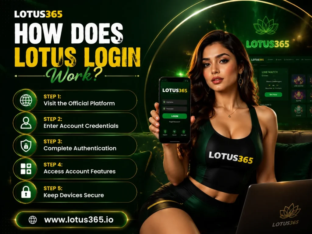 Lotus365 login guide
