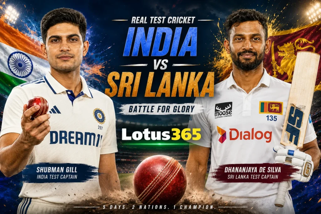 Lotas365 India VS Sri Lanka test match
