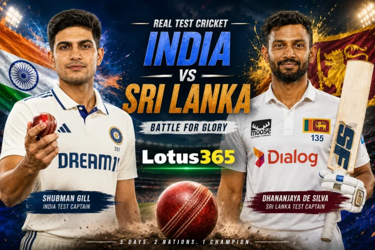 Lotas365 India VS Sri Lanka test match