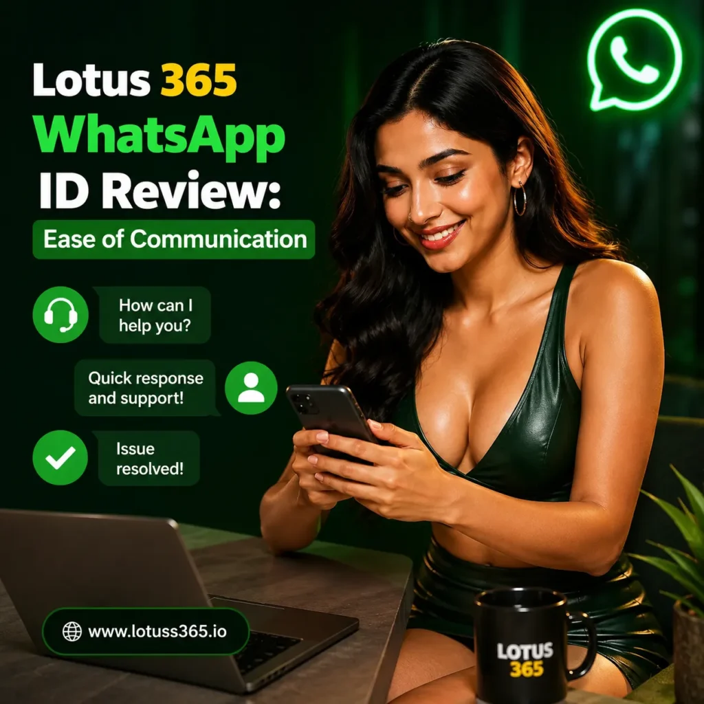 Lotus 365 WhatsApp ID