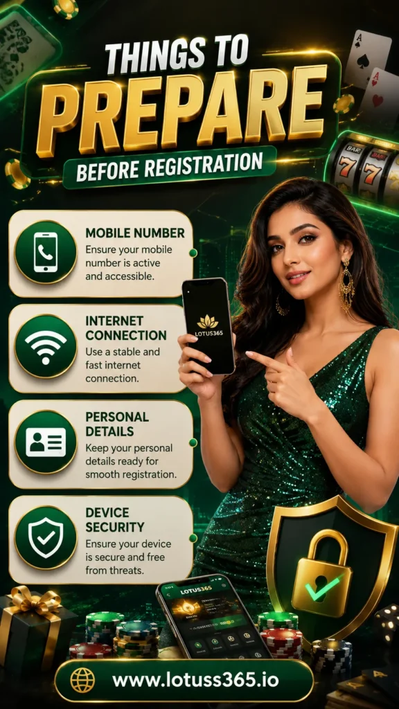 Lotus 365 ID : Registration Guide