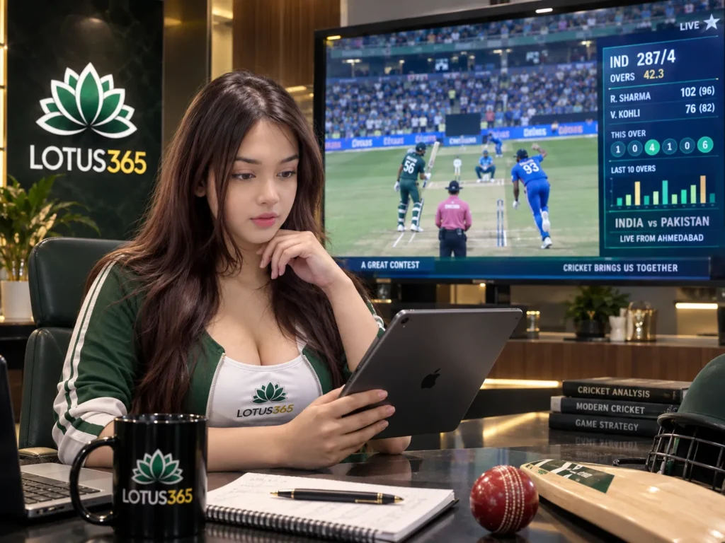 Cricket Analysis with Lotus 365whatsapp