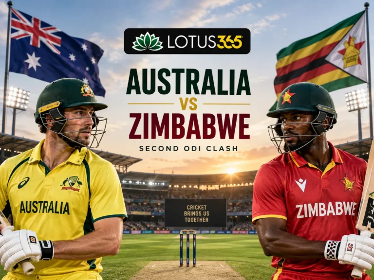 Lotus 365whatsapp Australia vs Zimbabwe