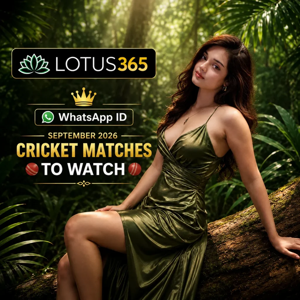 Lotus365 whatsapp Id september matches