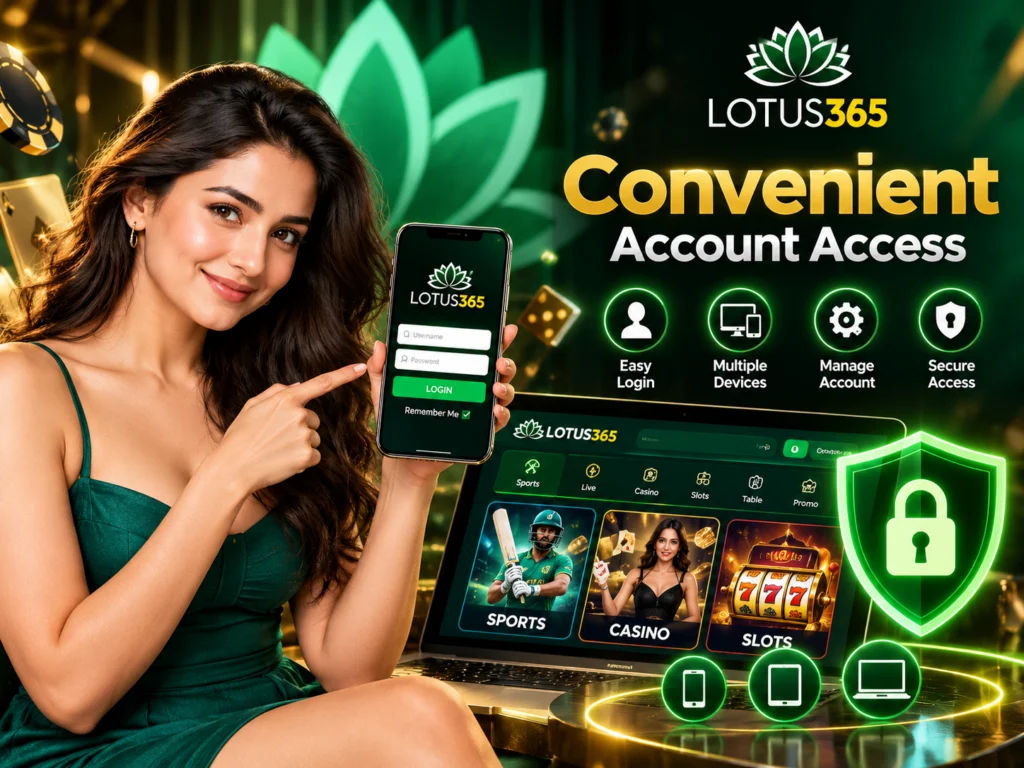 Lotus365 Convenient Access